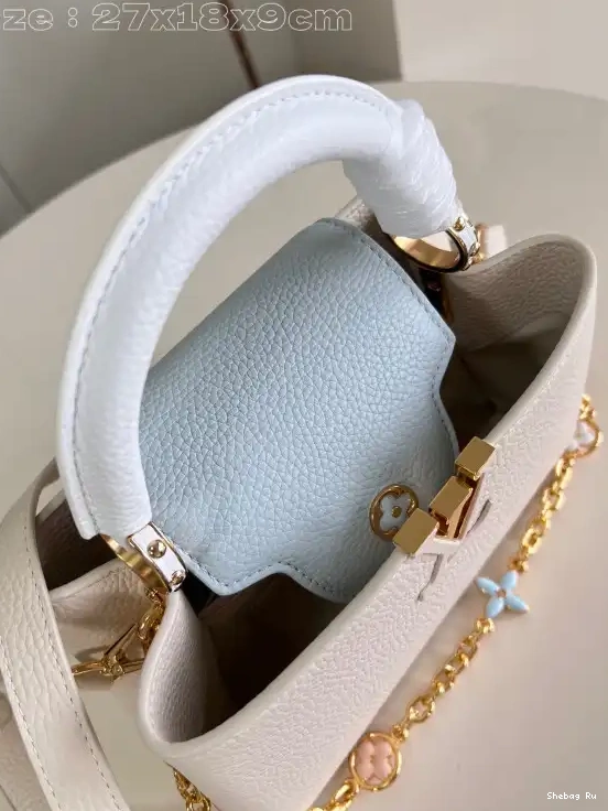 VUITTON BB-27*18*9CM CAPUCINES LOUIS 0627
